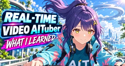What I Learned from Livestreaming an AITuber with Real-Time Video Generation